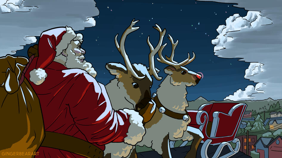 Eastside Symphony Orchestra Christmas Concert Flyer 2022